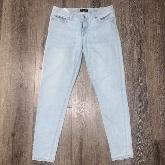 Banana Republic Denim - Banana Republic Skinny Fit Jeans Women's 29/8 Blue 5-Pocket Light Wash